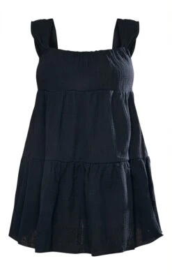 Plus Black Textured Tiered Shift Dress 11 Plus Black Textured Tiered Shift Dress -Goremje Style c03e1b6f019a575ca2ae0ab54c882c2de6ab9bc4 cnd4915 5