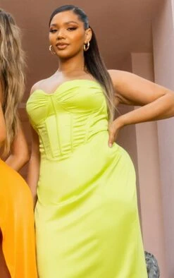 Plus Lime Tie Neck Corset Maxi Dress 10 Plus Lime Tie Neck Corset Maxi Dress -Goremje Style c21d829fda88da1adc3655c9af03cf54944b2022 cnd4869 4