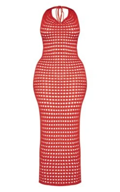 Shape Rust Crochet Knit Halterneck Open Back Maxi Dress 11 Shape Rust Crochet Knit Halterneck Open Back Maxi Dress -Goremje Style cb6f207ae947031cbdbe76bb096134dda4c077d2 cnd5169 5