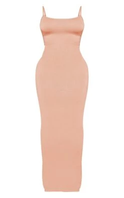 Shape Camel Jersey Strappy Maxi Dress 11 Shape Camel Jersey Strappy Maxi Dress -Goremje Style cbb7f241e7a5956603e46ffcaaca684ac4a2affa cmz3011 6