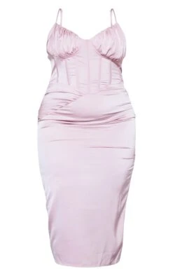Plus Dusty Pink Ruched Bust Satin Midi Dress 11 Plus Dusty Pink Ruched Bust Satin Midi Dress -Goremje Style cd57949ed909dfa8b287f19cf9f6f282899a1ad4 cnd4873 5