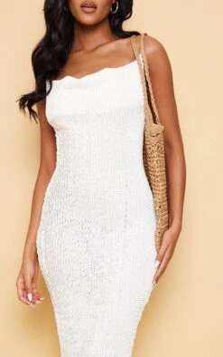 Tall Off White Textured Strappy Maxi Dress 10 Tall Off White Textured Strappy Maxi Dress -Goremje Style cda0c4d84c7dfedd248364610a18e0f30893099a cnd6770 4