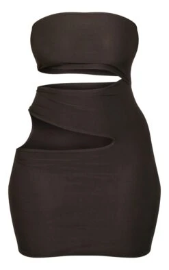 Shape Black Slinky Cut Out Detail Mini Dress -Goremje Style cdf043374dc2f7faba7f41ef9cb46bfa13cffd00 cnd5257 5