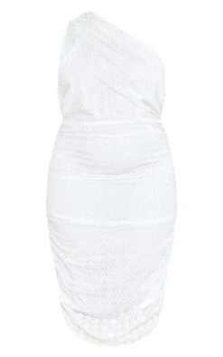 Plus White Broderie Anglaise Ruched Midi Dress -Goremje Style ce9ca132ff181d89ae089b976d51f0c2af6c3600 cnd5052 5