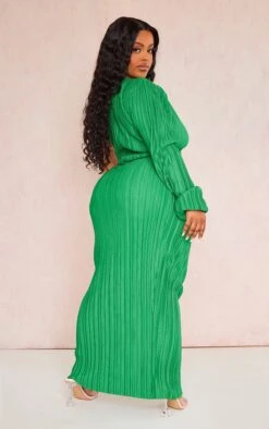 Plus Bright Green Plisse One Shoulder Ruched Midaxi Dress 8 Plus Bright Green Plisse One Shoulder Ruched Midaxi Dress -Goremje Style d783f26ea98d6d2159e379125b710e3391a84644 cne5088 2