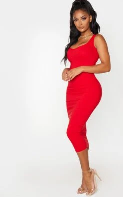 Shape Red Cup Detail Strappy Midi Dress -Goremje Style d7e84e1c53875f800a7d279c5e7b66981c046235 cmg6519 4