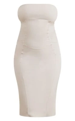 Shape Stone Stretch Woven Panel Detail Midi Dress -Goremje Style d8832f7fb02d9478c3e19a5f4e8f39fb71dba17c cnc4591 5