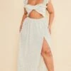 Plus White Ditsy Floral Cut Out Maxi Dress -Goremje Style dd775d2bbc309706d922d4dfc8cbd5f7571f1b2b cnc9563 1
