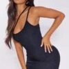 Petite Black Asymmetric Strap Mini Dress 1 Petite Black Asymmetric Strap Mini Dress -Goremje Style de7fd64e32864d57909870058be80eded770c2ed cmw7018 1