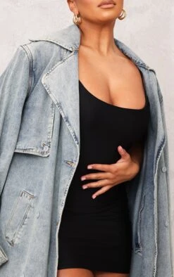 Shape Black Disco Sculpt Spaghetti Strap Bodycon Dress -Goremje Style e220f3c30e2f3550f88b9ace5831855ec74fdbd4 cnc1725 4