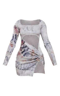 Petite Cream Vintage Floral Cut Out Mini Dress -Goremje Style e45795f41a08cf051562bc88e30b5944887f3c1d cnd3168 5