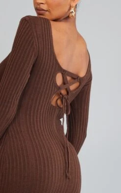Maternity Chocolate Knitted Midaxi Tie Back Bodycon Dress 10 Maternity Chocolate Knitted Midaxi Tie Back Bodycon Dress -Goremje Style e84a8639fb0a0382d023876834d5bc9743d279b6 cna5399 4