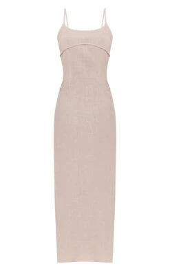 Tall Stone Linen Look Underbust Midaxi Dress 11 Tall Stone Linen Look Underbust Midaxi Dress -Goremje Style f183337f51b4c4acdf58fca38a304def72726c46 cne3063 5