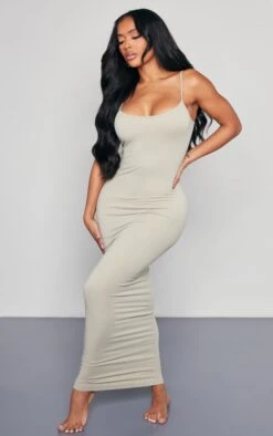 Shape Stone Stretch Seamless Strappy Maxi Dress -Goremje Style f35b9c58b4fc2aa3c21a56846061fca2f118e781 cnd5154 3