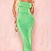Shape Emerald Green Textured Slinky Knot Overlay Maxi Dress -Goremje Style f506e2a25954fd318eda628310b1e2cda743ed61 cna2302 1