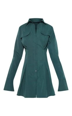 Tall Green Pocket Detail Cargo Cinched Waist Shirt Dress 11 Tall Green Pocket Detail Cargo Cinched Waist Shirt Dress -Goremje Style f67e5c8fcf52c9197fd372c1b20f10ed8c4a31e5 cmu9012 6