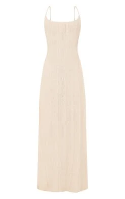 Tall Stone Knitted Low Back Extreme Side Split Maxi Dress -Goremje Style f6c018a239172a0db54e2688d3f8fd6f6ec1fd3f cmr8224 6