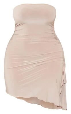 Shape Stone Slinky Bandeau Ruched Side Frill Hem Bodycon Dress 11 Shape Stone Slinky Bandeau Ruched Side Frill Hem Bodycon Dress -Goremje Style f806327f3c7c4dde7b500b250d44b37f35e42c3f cna2085 6