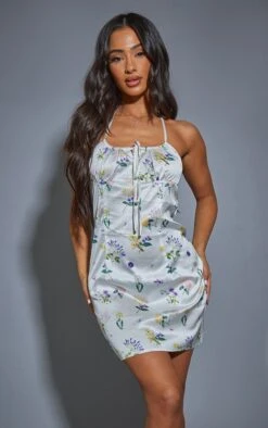 Petite White Satin Halterneck Mini Dress 9 Petite White Satin Halterneck Mini Dress -Goremje Style fbf8d32cc6645130071b80161741298e8693a30d cnd0219 1