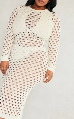 Plus Stone Circle Knitted Beach Dress -Goremje Style fd4d96b3dc054b239ae07325af96b9b91f9e490c cnc9649 4